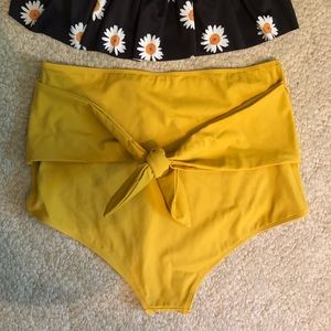 Kortni Jeane Tie-up Front swim bottoms